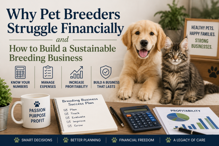 Building a profitable, sustainable, and ethical breeding business.